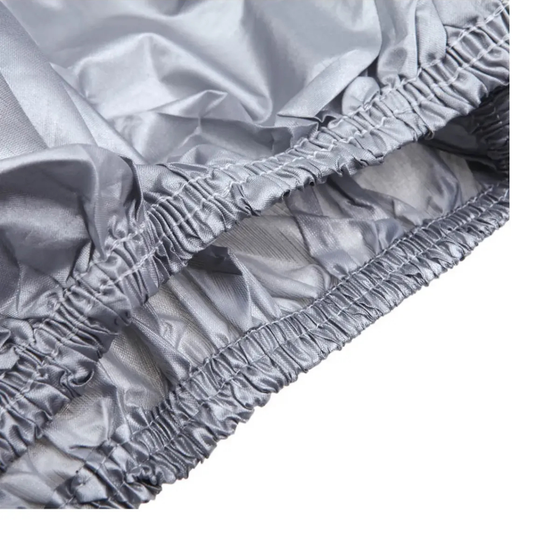 COBERTOR PARA AUTO SEDÁN IMPERMEABLE CON PROTECCIÓN UV Y ELÁSTICO
