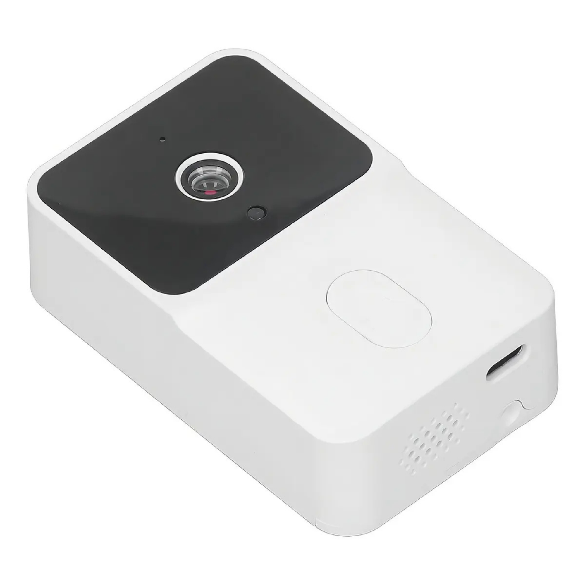 CITÓFONO TIMBRE CÁMARA WIFI VIDEO PORTERO INALÁMBRICO SMART BLANCO