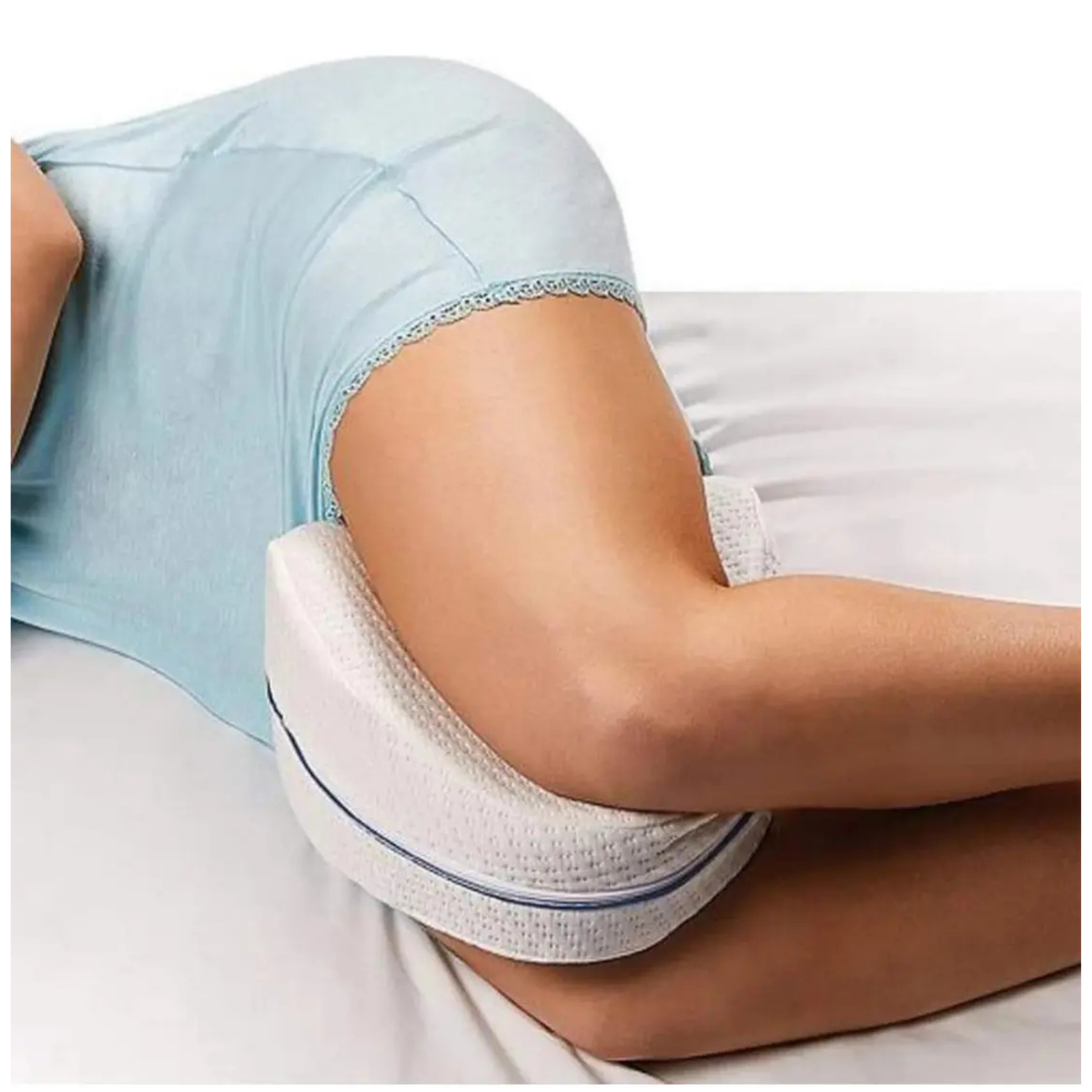 PACK X2 COJÍN ALMOHADA ORTOPÉDICA PARA PIERNAS VISCOELÁSTICA