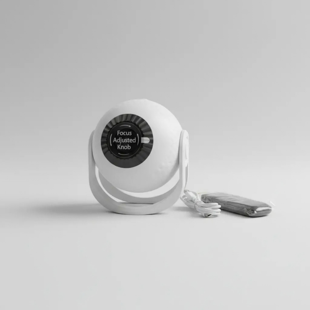 PROYECTOR ESTRELLAS GALAXIA LED HD 13 DISCOS 360° ROTACIÓN USB