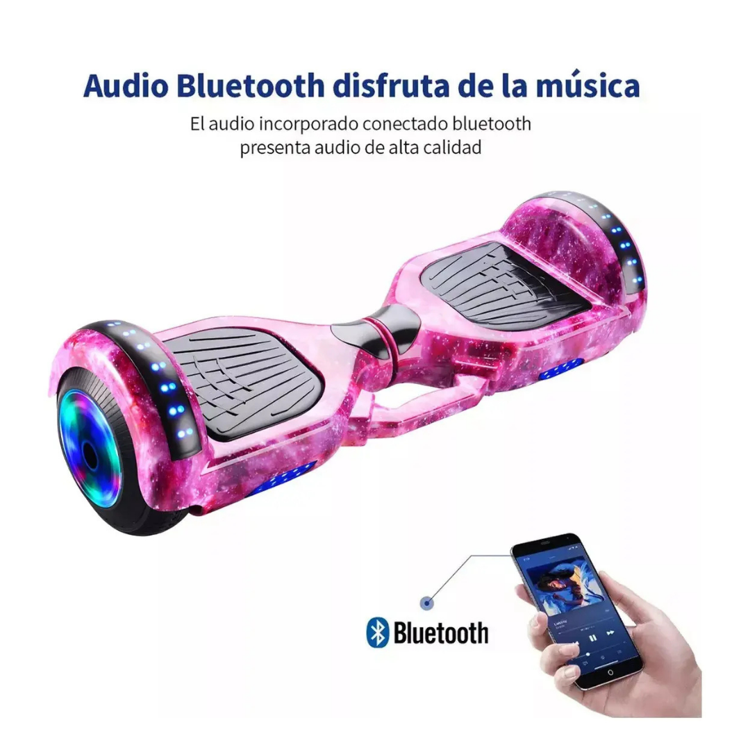 PATINETA ELÉCTRICA INTELIGENTE 500W CON BLUETOOTH