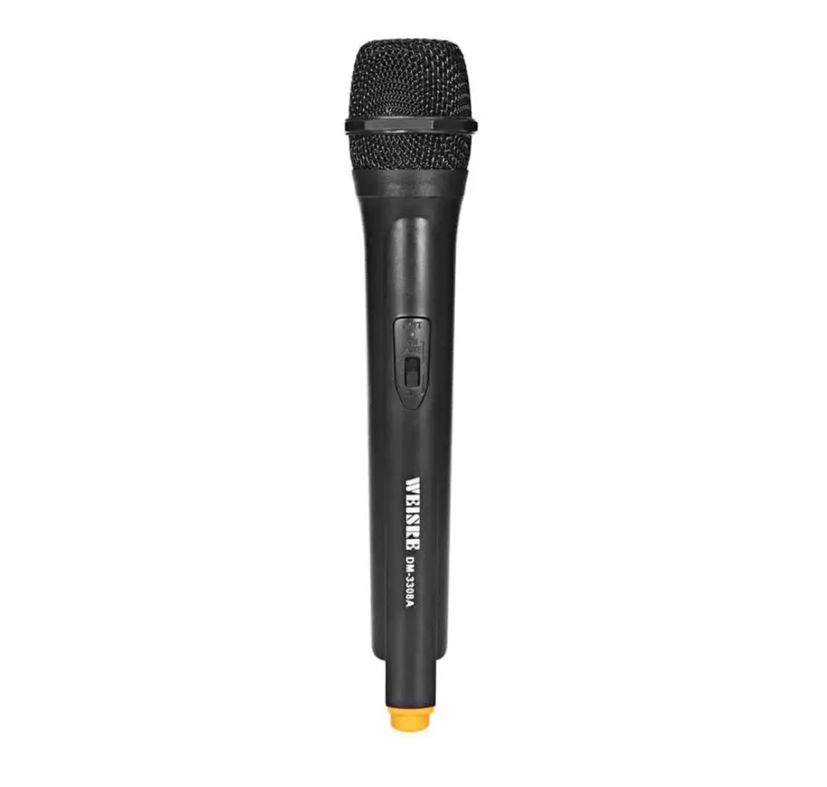 MICRÓFONO INALÁMBRICO WEISRE DM-3308A NEGRO