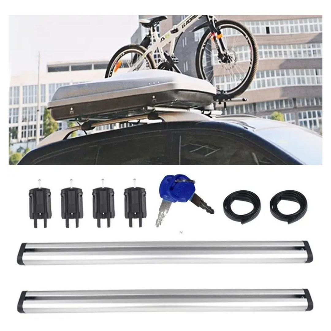 BARRA PORTA EQUIPAJE UNIVERSAL 120CM PARA AUTO