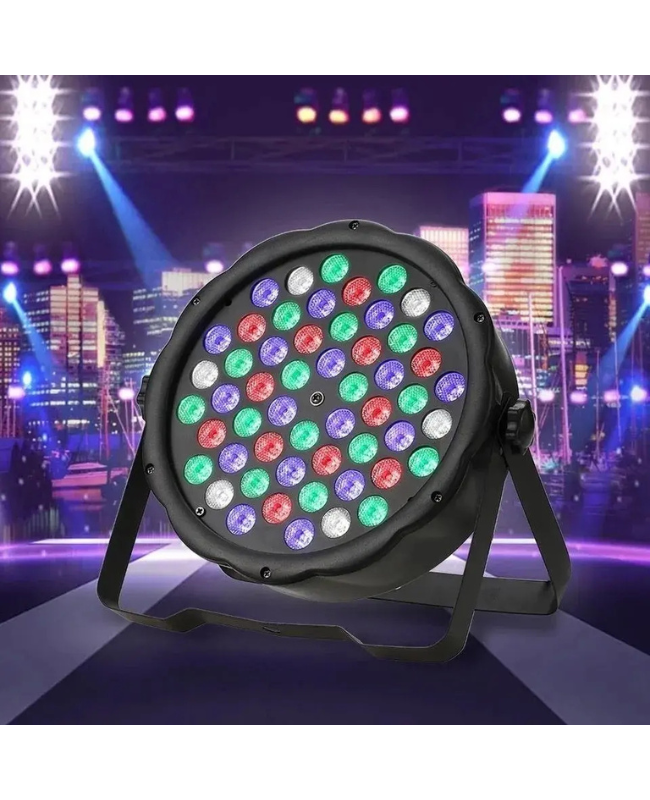 FOCO SLIM 54 LED RGBW LUCES DE FIESTA