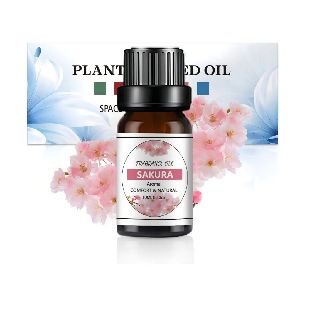 PACK DE ESENCIAS AROMÁTICAS PARA HUMIDIFICADORES Y DIFUSORES -6 ACEITES DE 10mL