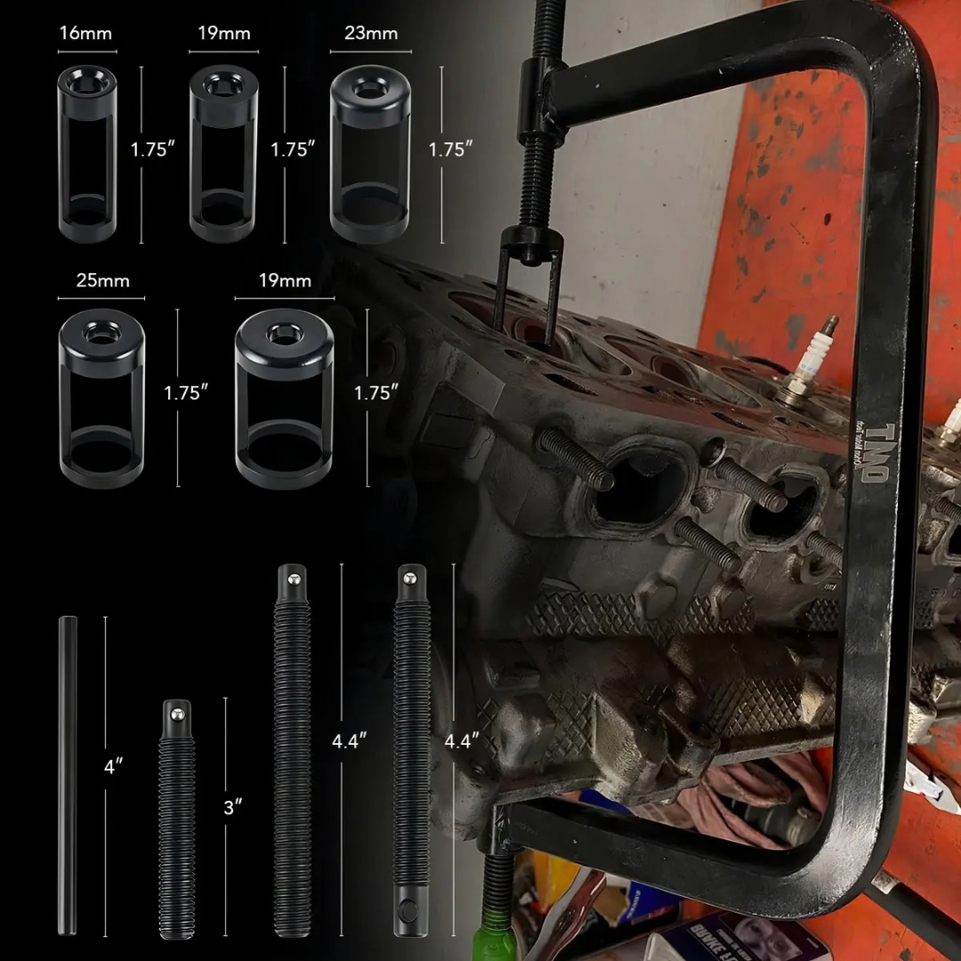 KIT EXTRACTOR DE VÁLVULAS AUTOMOTRIZ UNIVERSAL 10 PIEZAS
