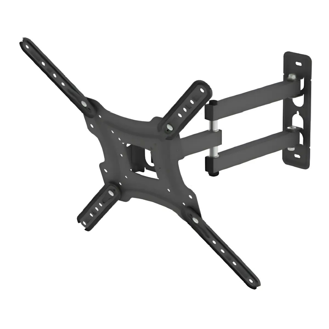 SOPORTE DE TV CON BRAZO ARTICULADO 14" A 55" COLOR NEGRO