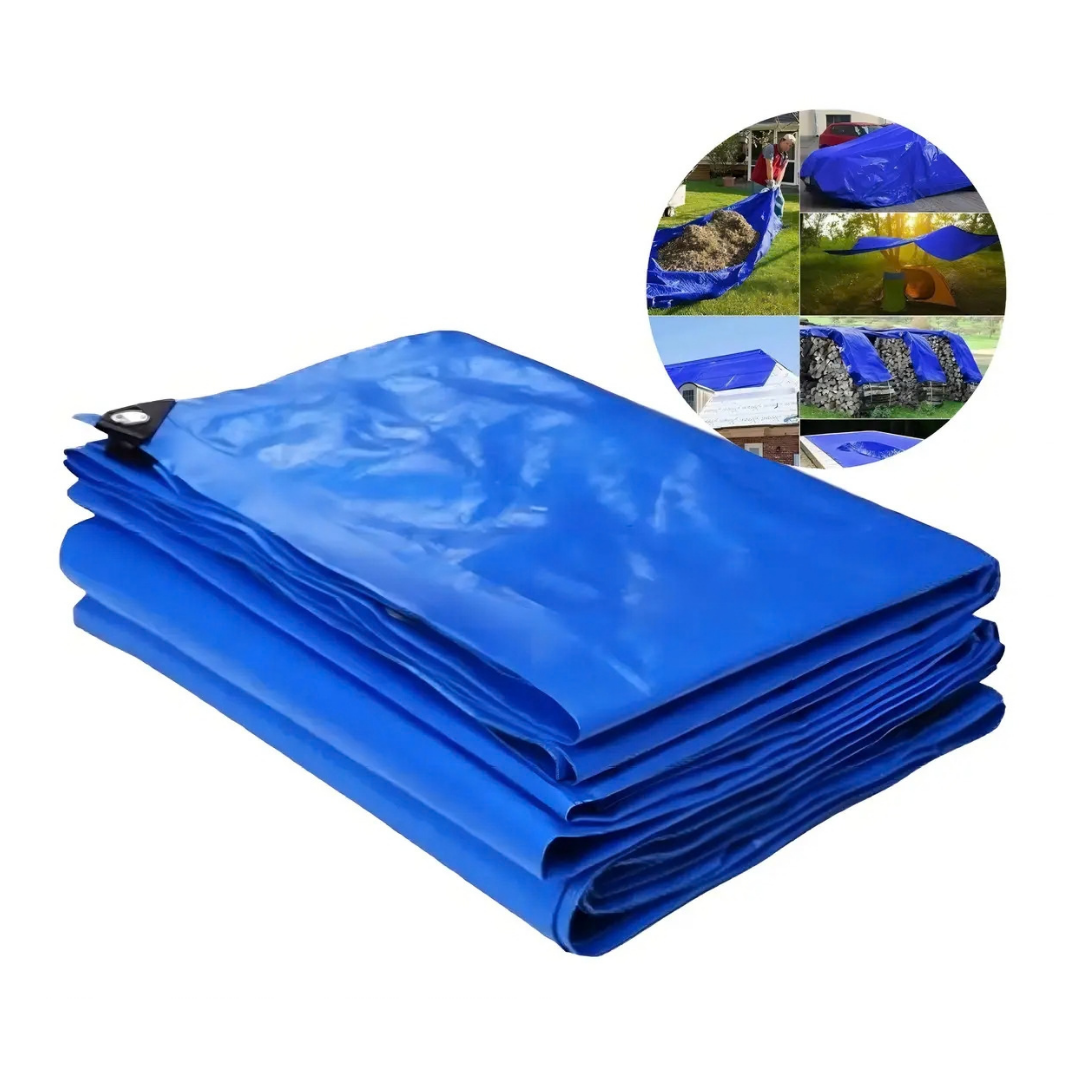 LONA IMPERMEABLE CUBRE AUTOS COBERTOR 4X6 METROS
