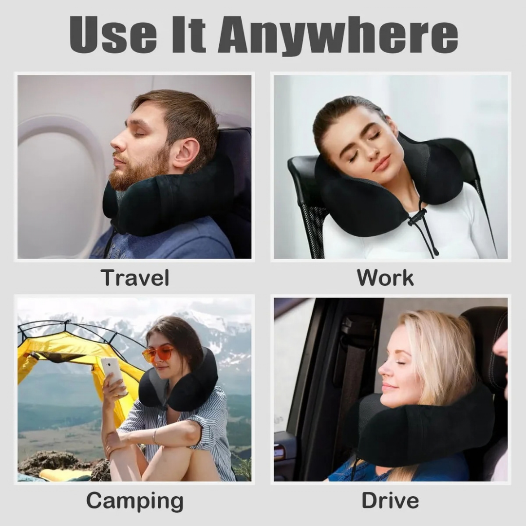 ALMOHADA DE VIAJE ERGONÓMICA PREMIUM