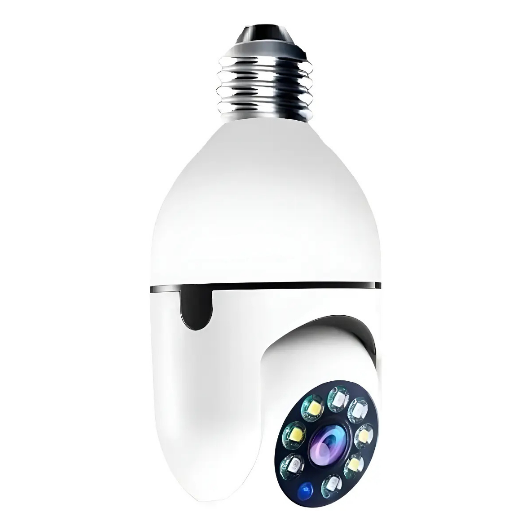 CÁMARA AMPOLLETA IP 360° WIFI VISIÓN NOCTURNA E27