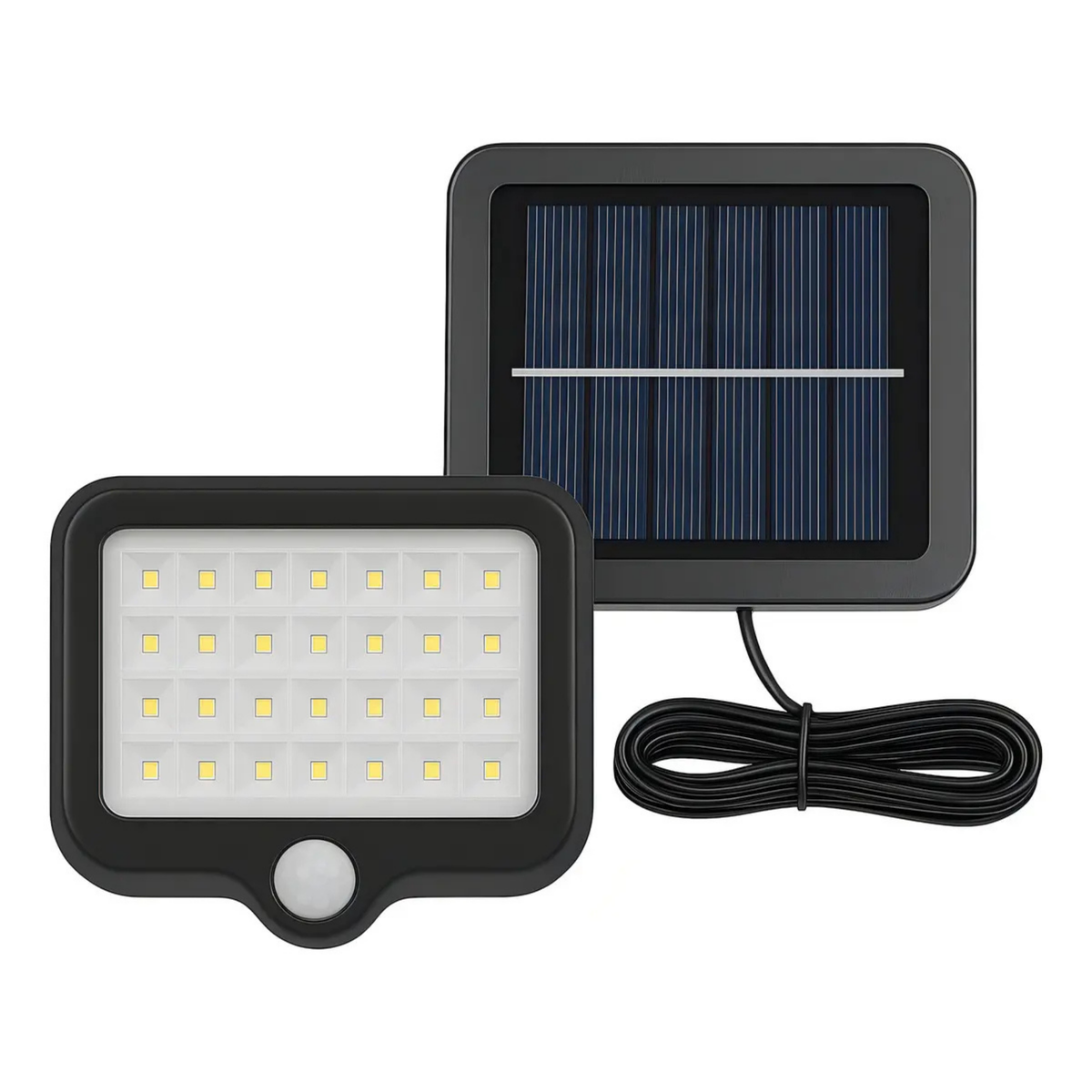 PACK X4 FOCOS LED SOLARES 250W EXTERIOR - LUZ BLANCA FRÍA