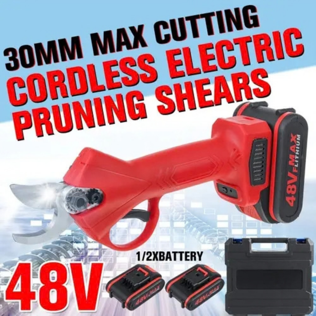 TIJERAS ELÉCTRICAS PARA PODAR INALÁMBRICAS 48V 500W