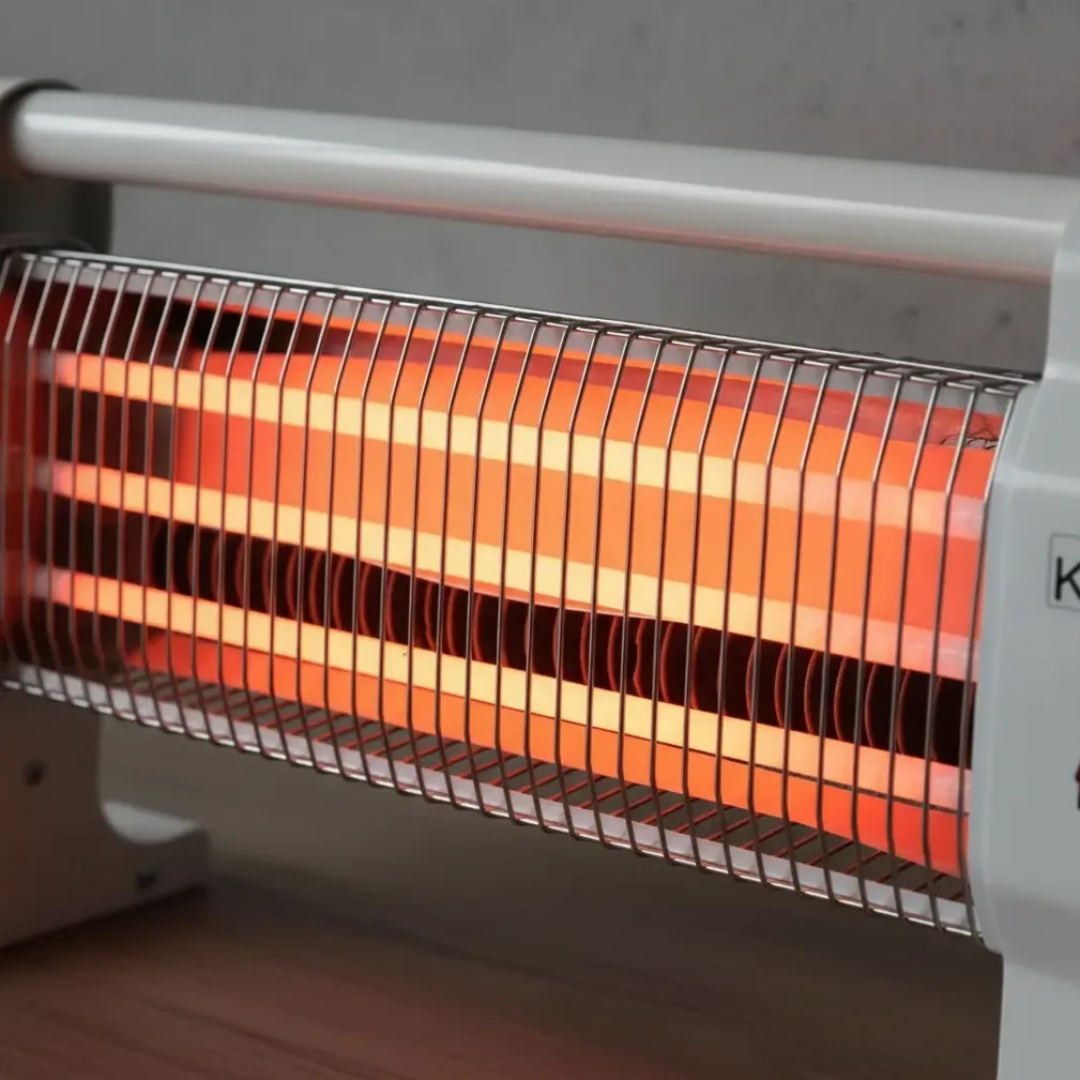 ESTUFA ELÉCTRICA CALEFACTOR BAJO CONSUMO 1200W 3 NIVELES