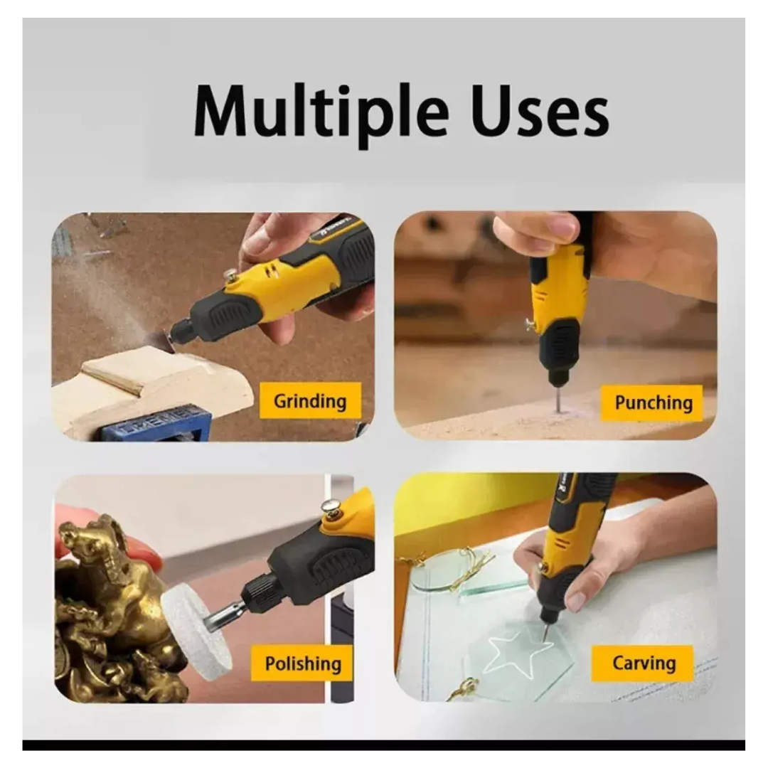 DREMEL INALÁMBRICO RECARGABLE MULTIPROPÓSITO 35 PIEZAS