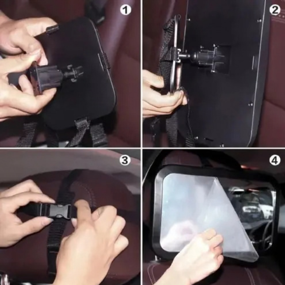 ESPEJO RETROVISOR DE AUTO PARA SEGURIDAD DE NIÑOS