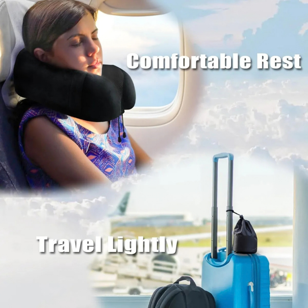 ALMOHADA DE VIAJE ERGONÓMICA PREMIUM