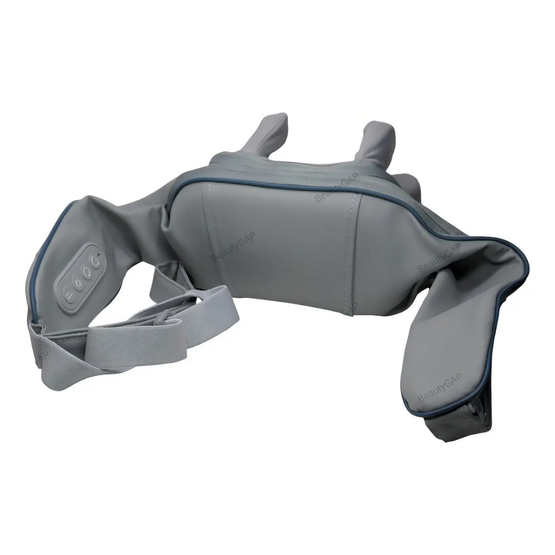 MASAJEADOR DE CUELLO INTELIGENTE RECARGABLE USB GRIS