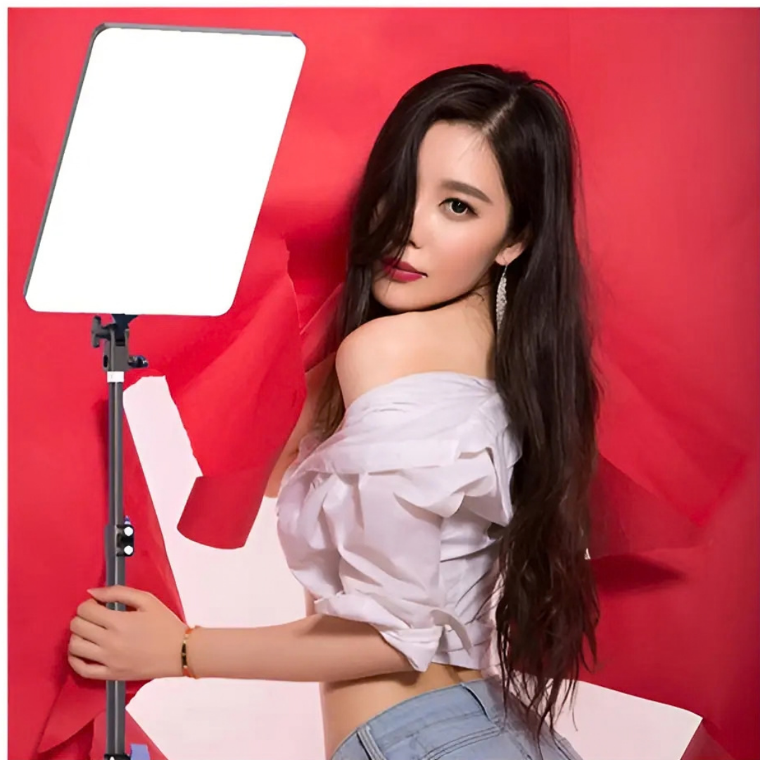 LUZ PANEL LED REGULABLE PARA VIDEO Y FOTOGRAFÍA PL48