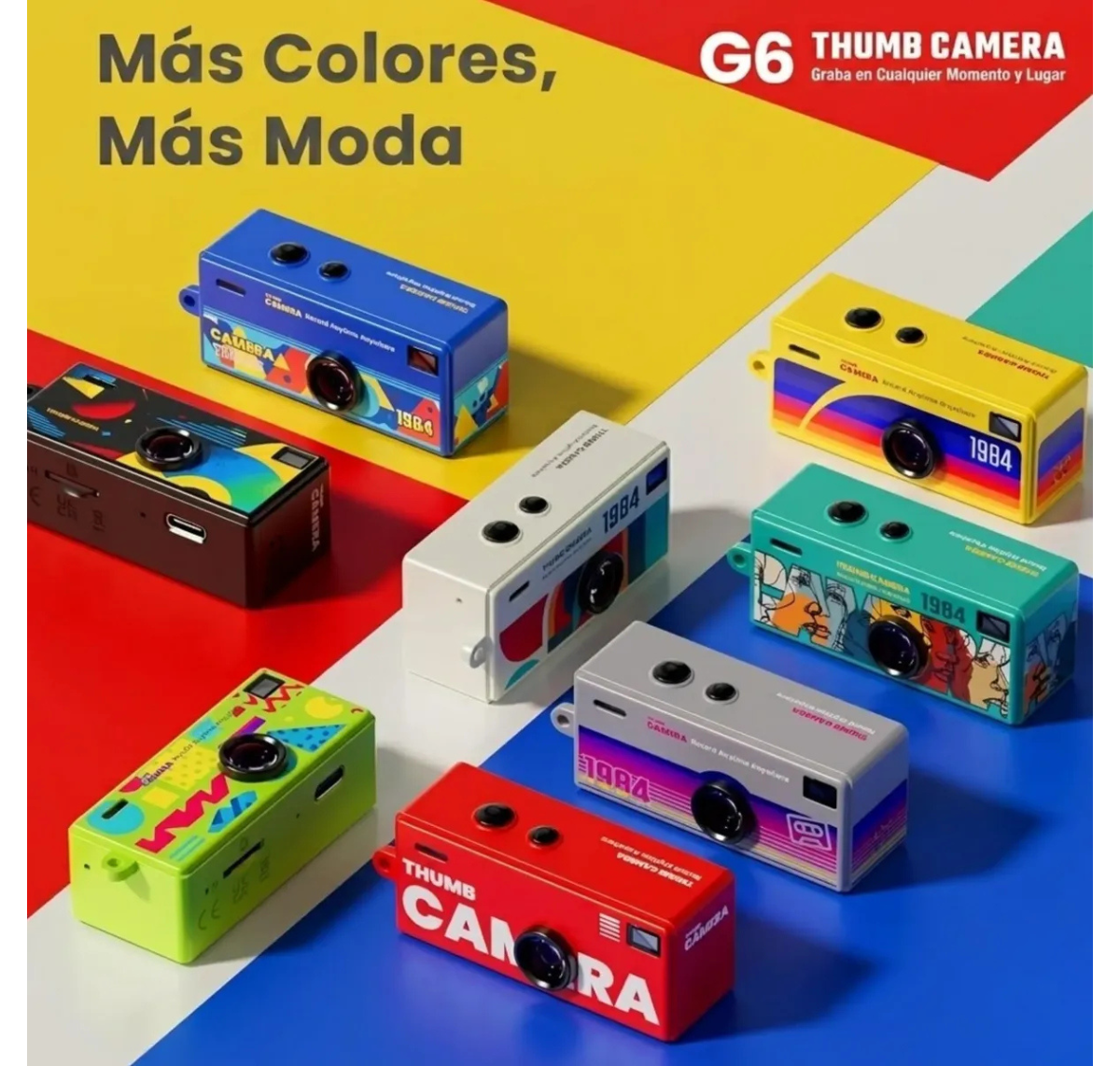 MINI CÁMARA DIGITAL INFANTIL LLAVERO RETRO MINIATURA WIFI
