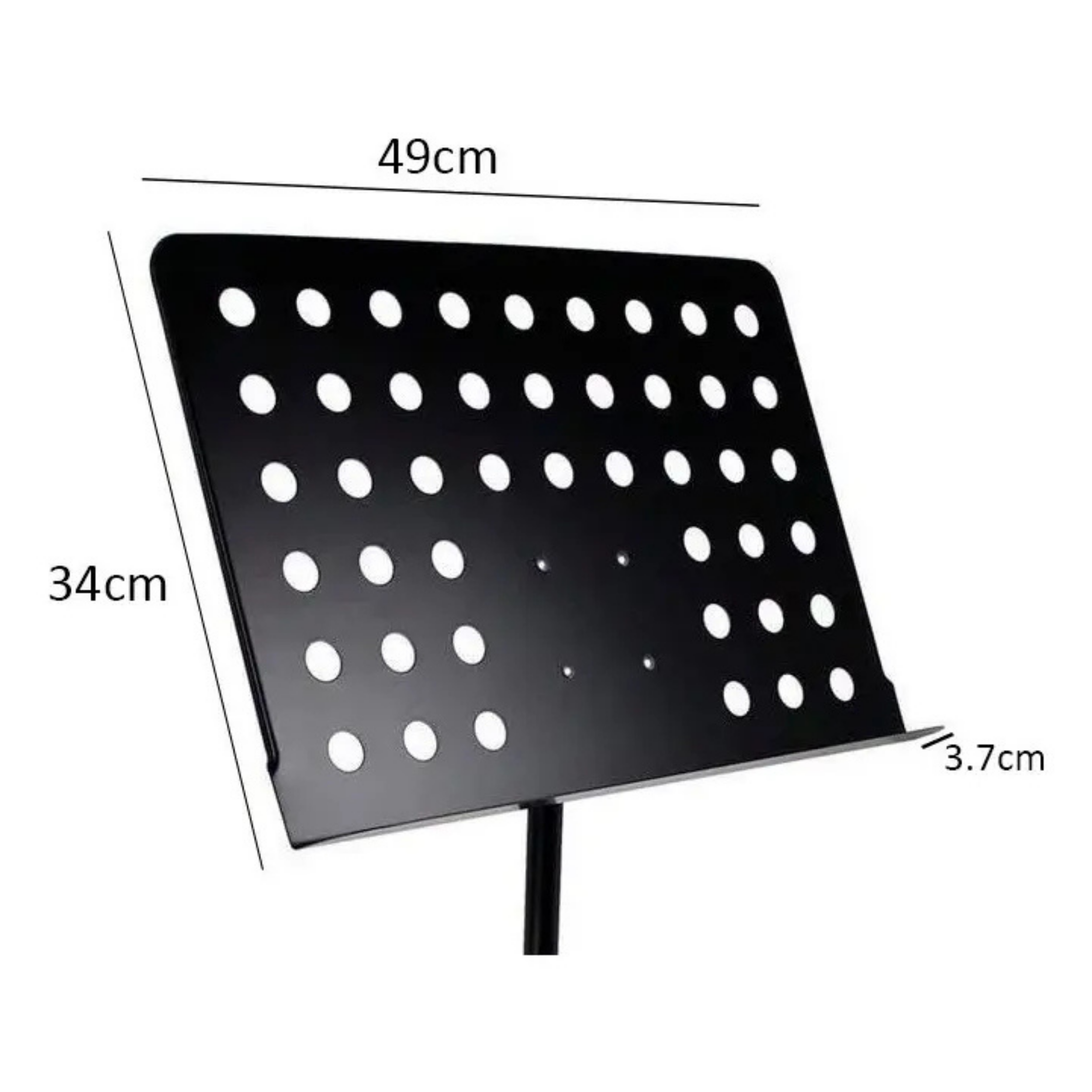 ATRIL PLEGABLE ROMMS MS-203E ALTURA AJUSTABLE NEGRO
