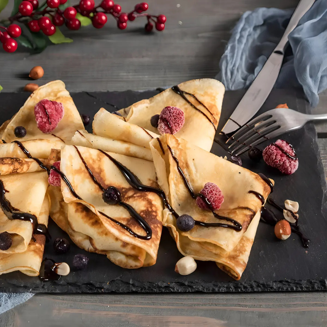 PANQUEQUERA ELÉCTRICA ANTIADHERENTE 20 CM PARA CREPES, PANQUEQUES Y TORTILLAS