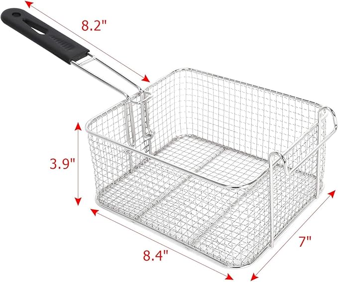 FREIDORA ELÉCTRICA DOBLE 12L 2 CANASTAS - POTENCIA Y CAPACIDAD PROFESIONAL