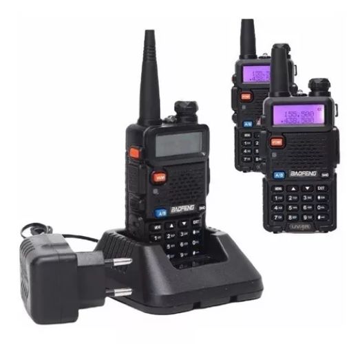 PACK X2 RADIOS WALKIE-TALKIE BAOFENG UV-5R DOBLE BANDA VHF