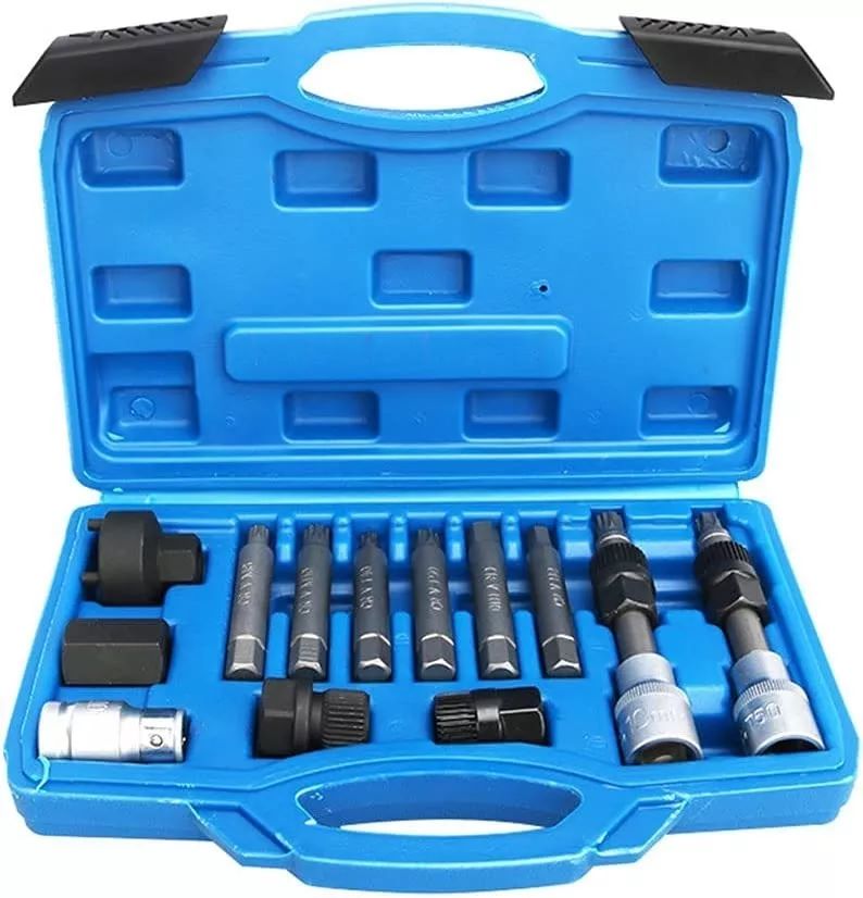 Juego Dados Extractor Poleas Alternador Alternadores 13pcs