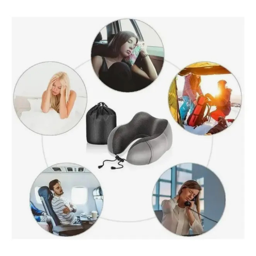 ALMOHADA DE VIAJE ERGONÓMICA PREMIUM