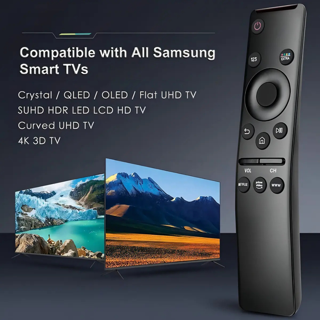 CONTROL REMOTO GENÉRICO COMPATIBLE PARA SAMSUNG SMART TV UHD 4K