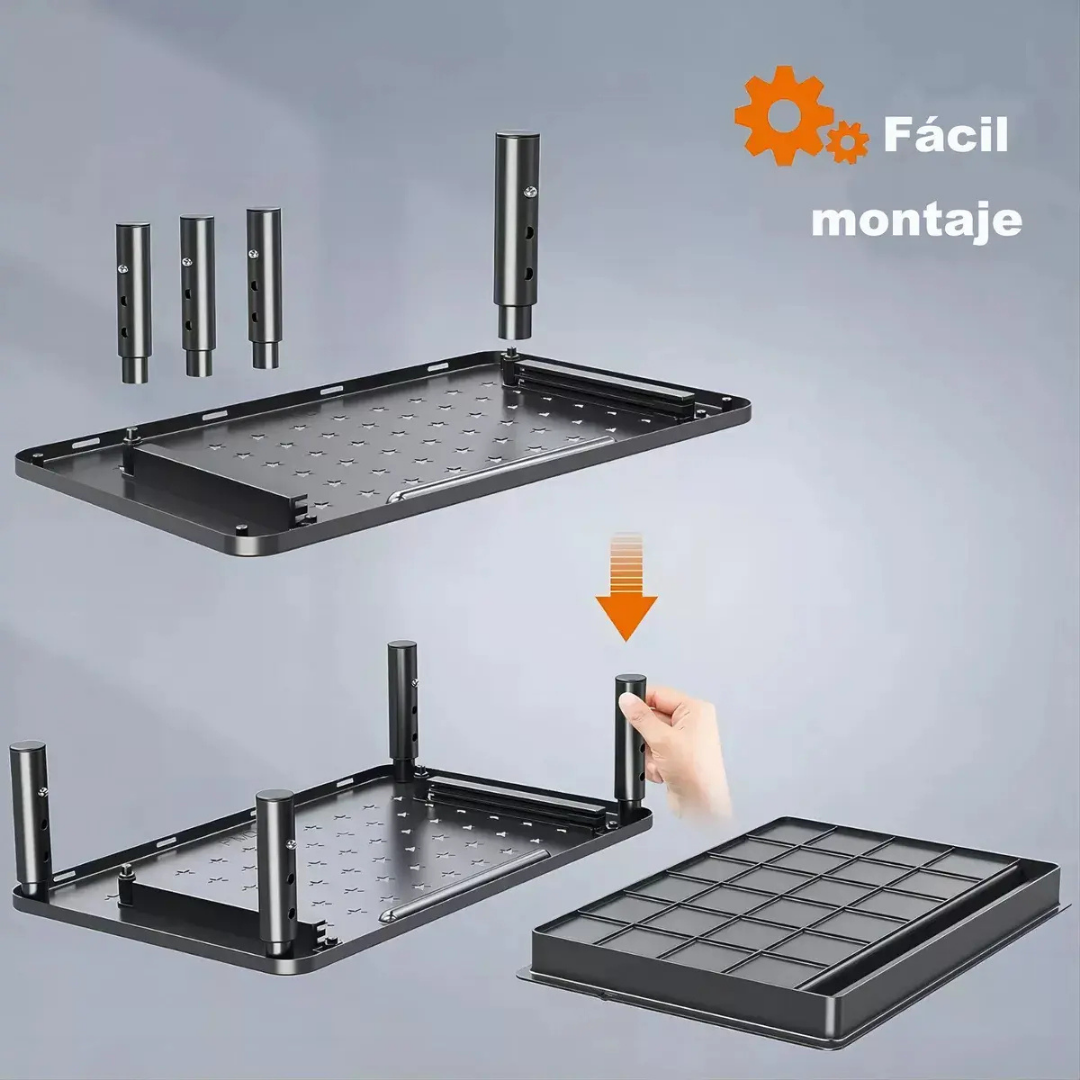 BASE SOPORTE MONITOR 3 ALTURAS AJUSTABLE PORTÁTIL PARA PC