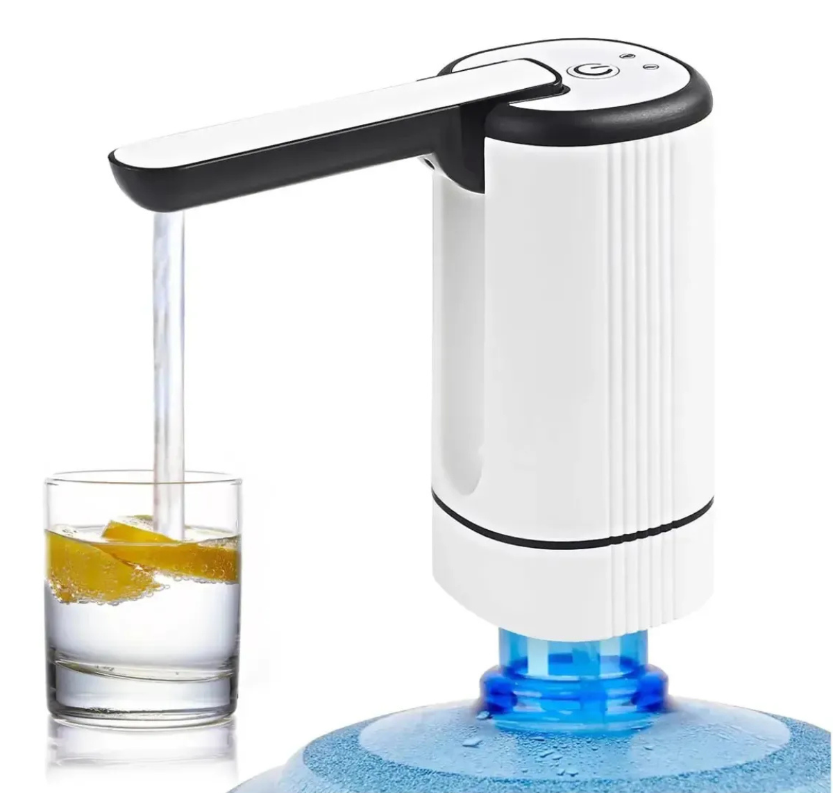 DISPENSADOR DE AGUA ALÉCTRICO PLEGABLE USB PARA BIDÓN