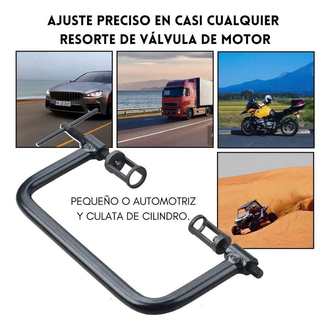 KIT EXTRACTOR DE VÁLVULAS AUTOMOTRIZ UNIVERSAL 10 PIEZAS