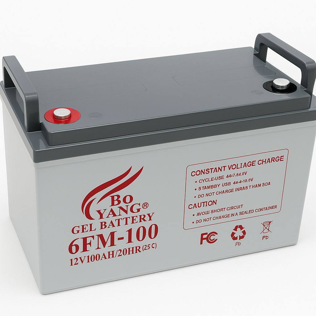 BATERÍA GEL CICLO PROFUNDO 100Ah 12V- ENERGÍA SOLAR EFICIENTE