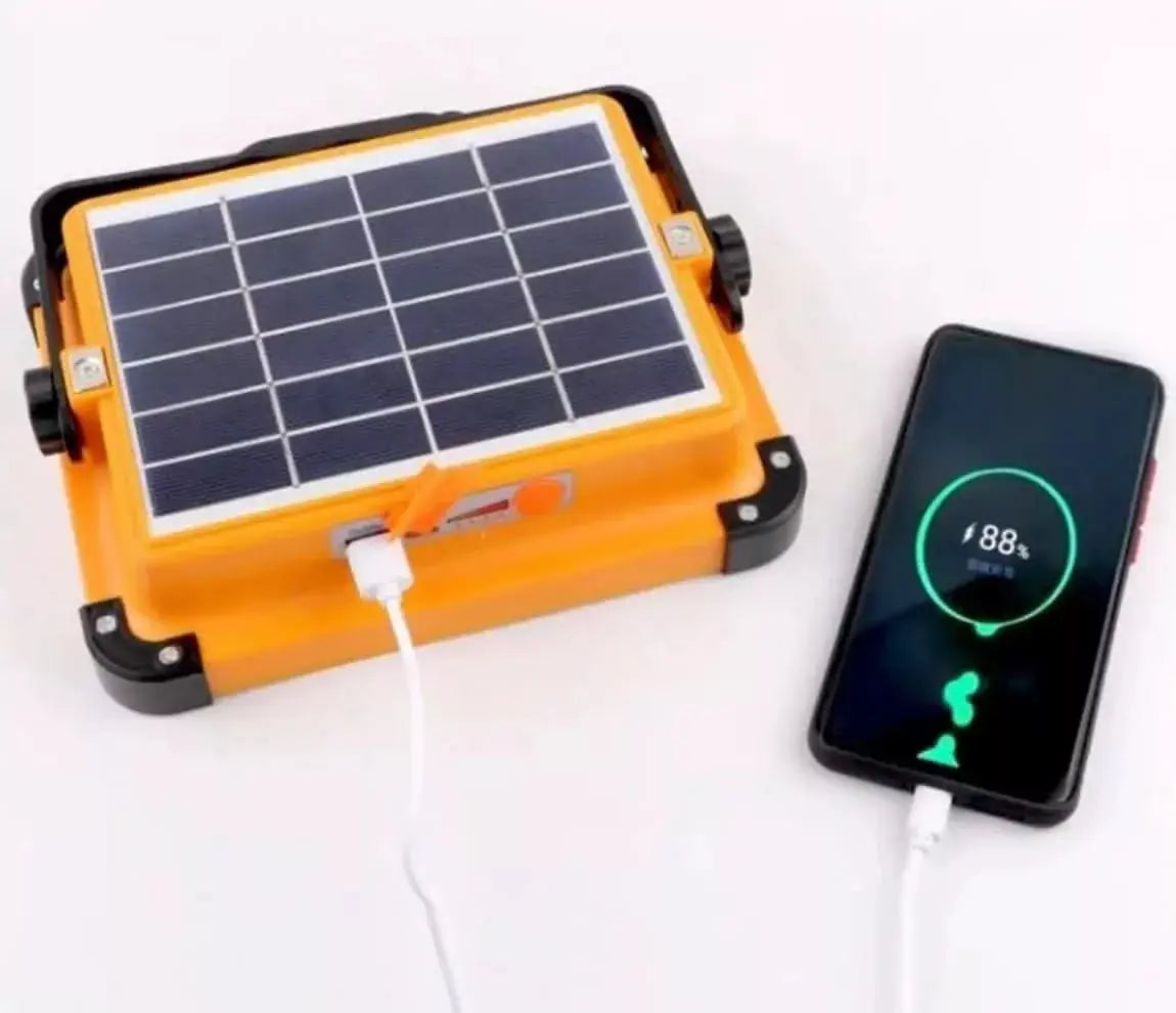 FOCO SOLAR REFLECTOR LED 1000W IP66 RECARGABLE