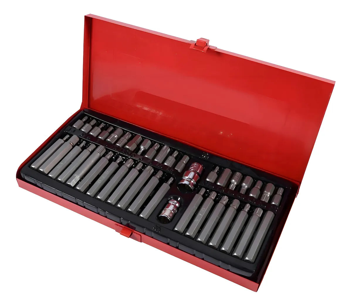 KIT JUEGO DE PUNTAS TORX, ALLEN E IMBUS 40 PIEZAS (CORTO Y LARGO)