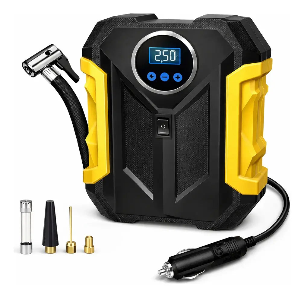 COMPRESOR DE AIRE CALGARY 12V PARA VEHÍCULO NEUMÁTICOS