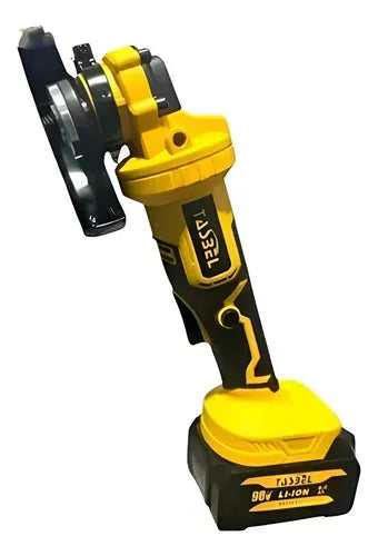 ESMERIL ANGULAR RECARGABLE 98V TASBEL CON 2 BATERÍAS + CARGADOR