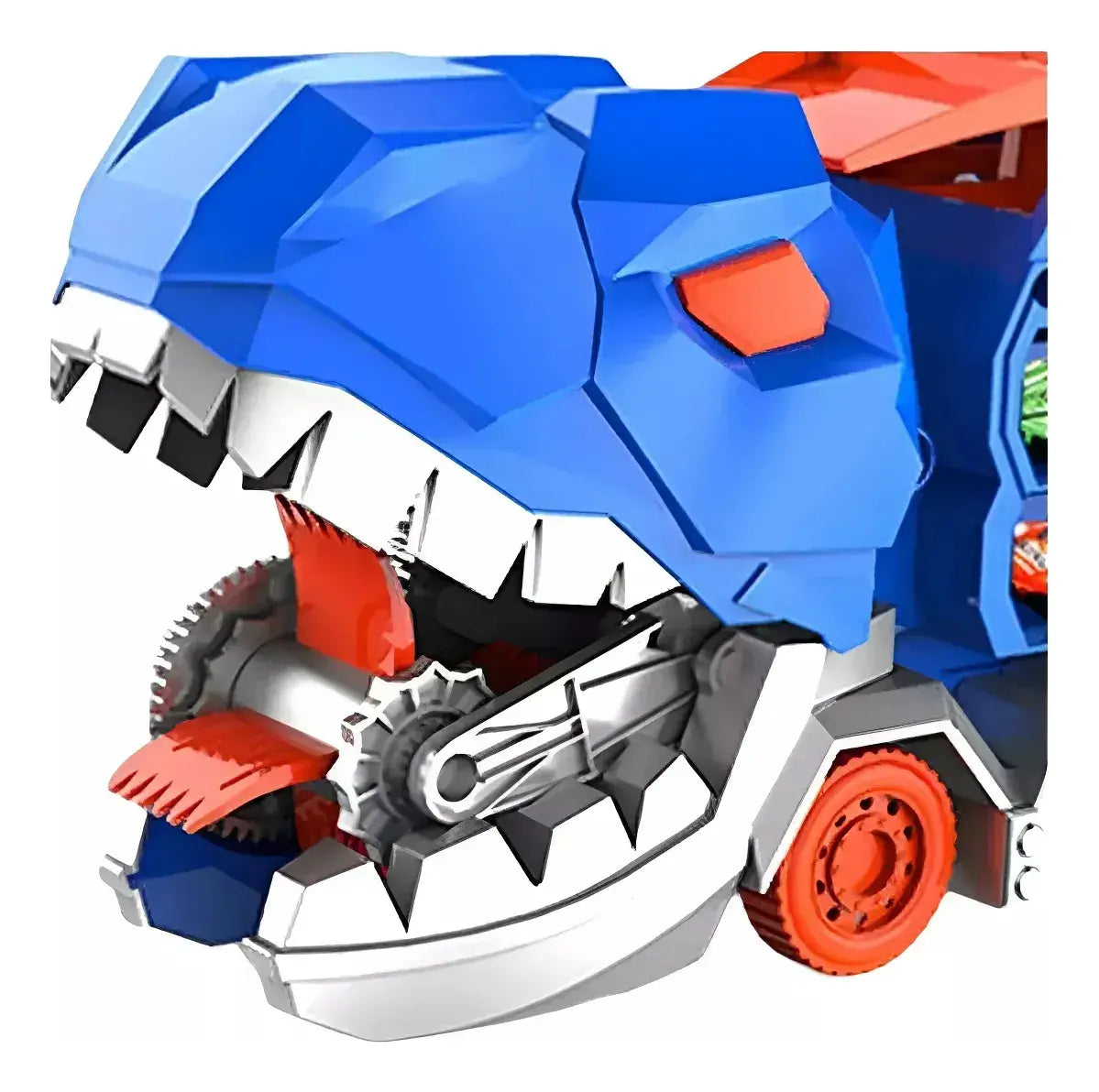 MINICAMIÓN DINOSAURIO CON 8 COCHES DE JUGUETE