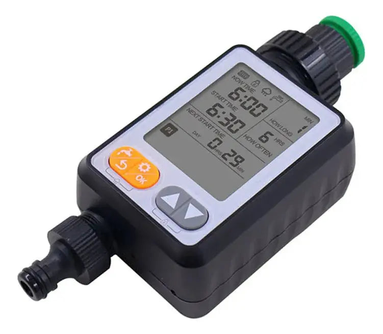 TEMPORIZADOR PROGRAMADOR DE RIESGO DIGITAL INTELIGENTE AHORRO AGUA AUTOMÁTICO