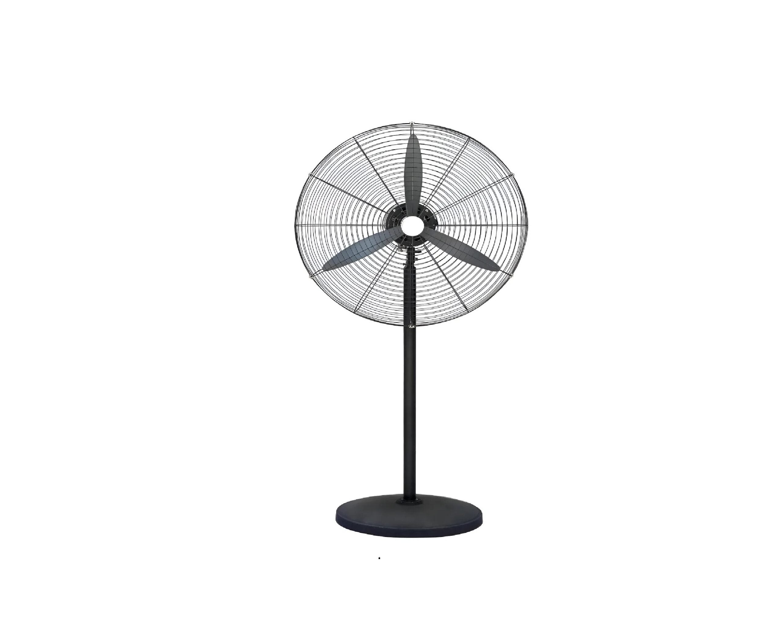 Ventilador De Pie Industrial 30 Pulgadas 76 Cm Diametro !! Cantidad De Aspas 3 Estructu...