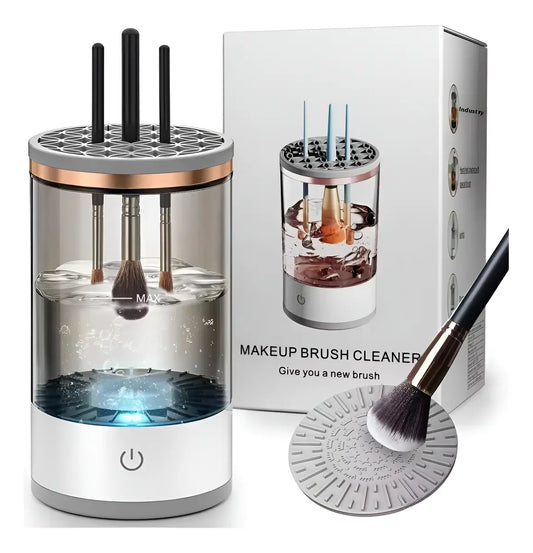 LIMPIADOR DE BROCHAS DE MAQUILLAJE ELÉCTRICO USB
