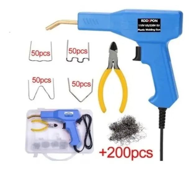 PISTOLA DE SOLDAR GRAPADORA DE PLÁSTICO CALIENTE 50W