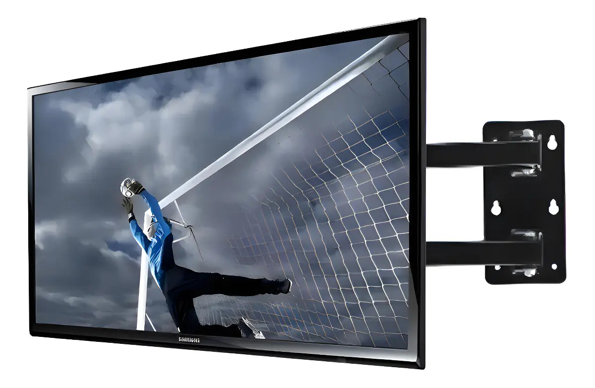 SOPORTE DE TV CON BRAZO ARTICULADO 14" A 55" COLOR NEGRO