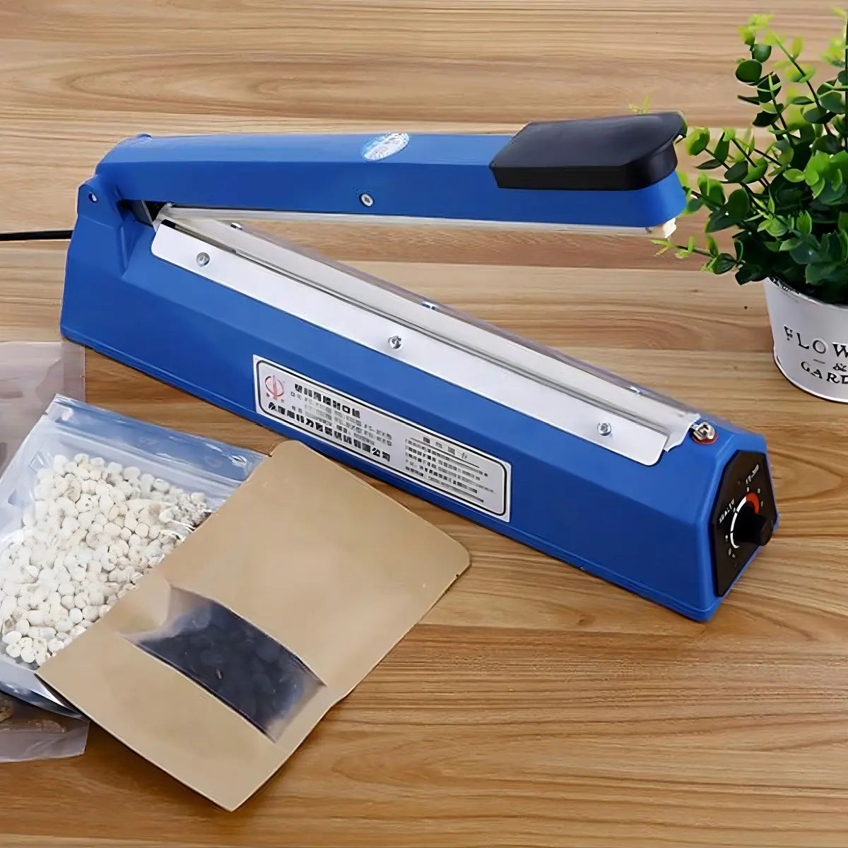 SELLADORA DE BOLSAS 30 CM CON REPUESTO INCLUIDO - SELLADO RÁPIDO Y SEGURO