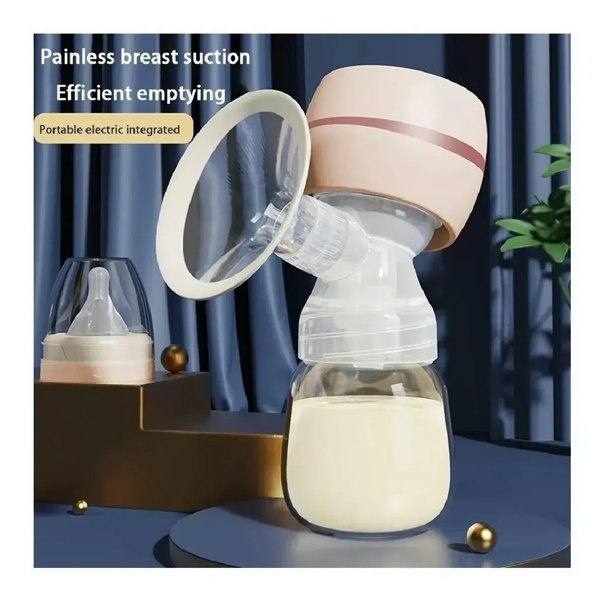 EXTRACTOR DE LECHE MATERNA ELÉCTRICO 180ML PORTÁTIL SACA LECHE