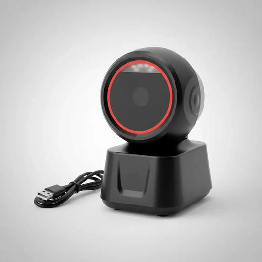 LECTOR ESCÁNER DE CÓDIGOS QR Y BARRAS OMNIDIRECCIONAL 2D Y 1D