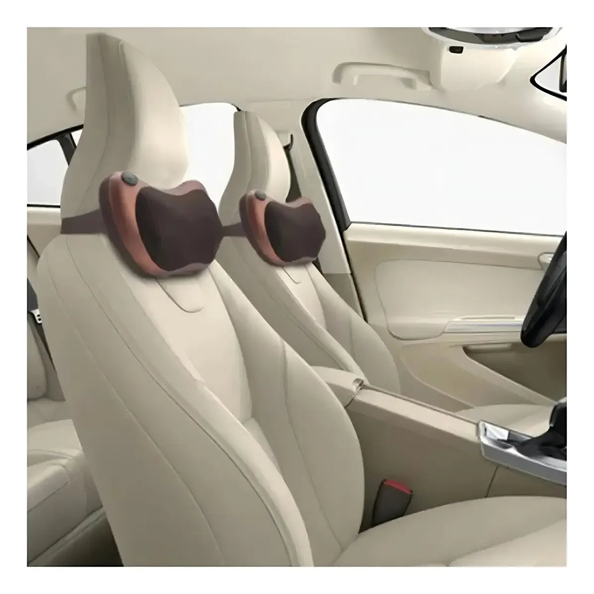 COJÍN MASAJEADOR ELÉCTRICO ALMOHADA LUMBAR CUELLO Y PIERNAS