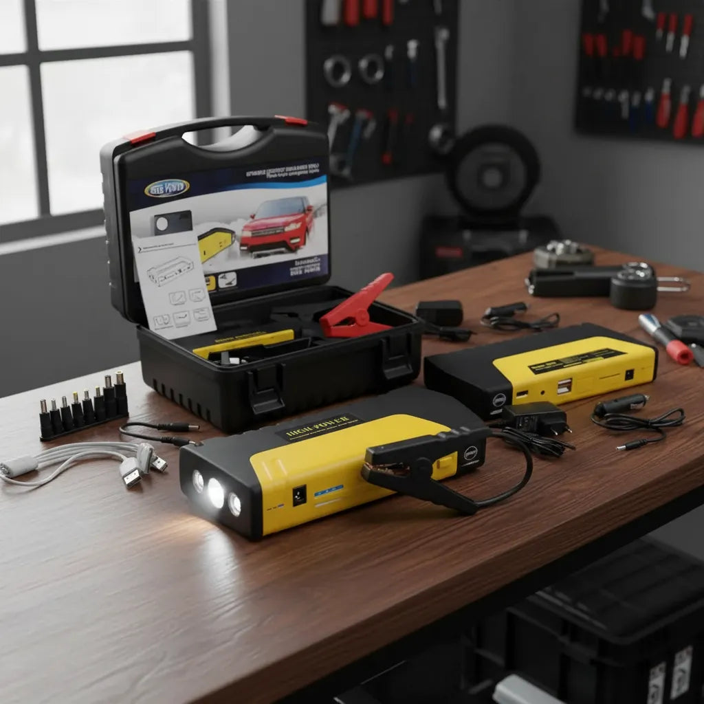 PARTIDOR DE BATERÍA AUTO ARRANCADOR DE EMERGENCIA 60 AMP