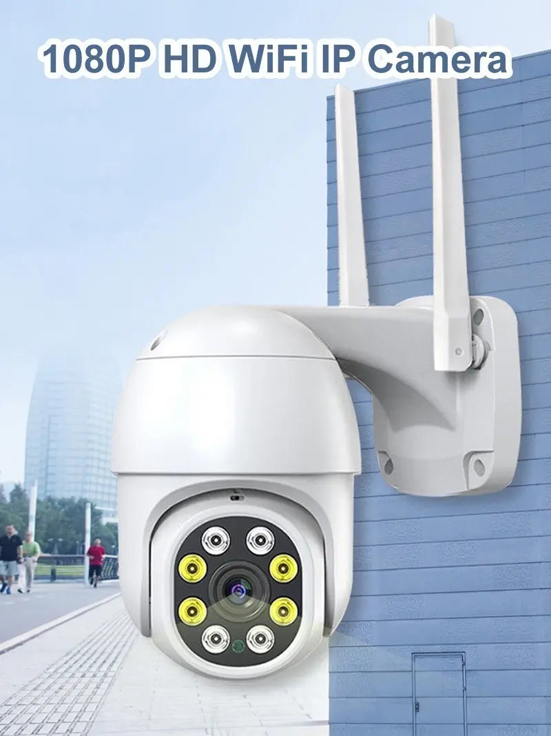 CÁMARA IP WIFI 1080HD IMPERMEABLE CON VISIÓN NOCTURNA